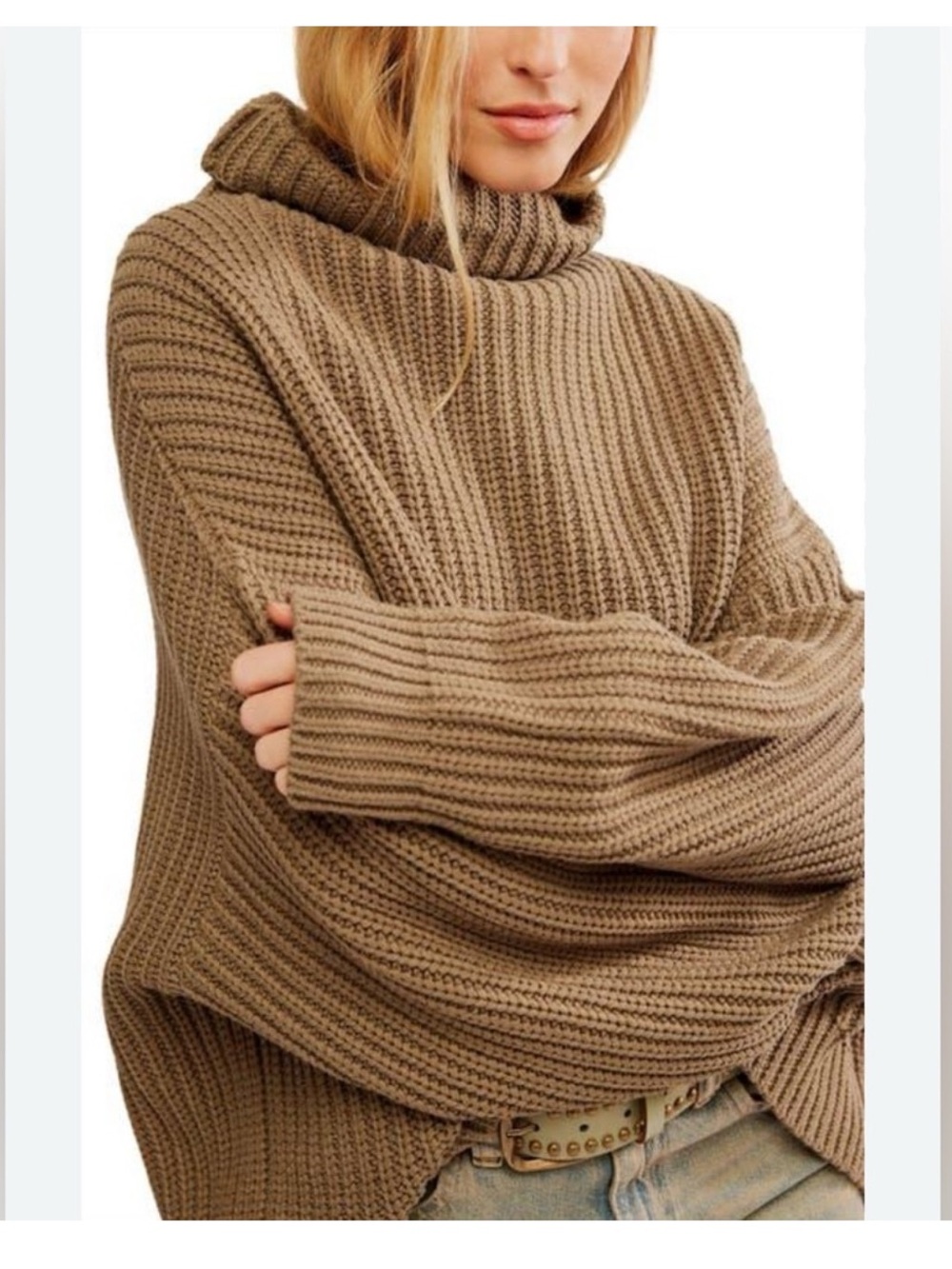 Free People Swims Too Deep Sweater in Medium